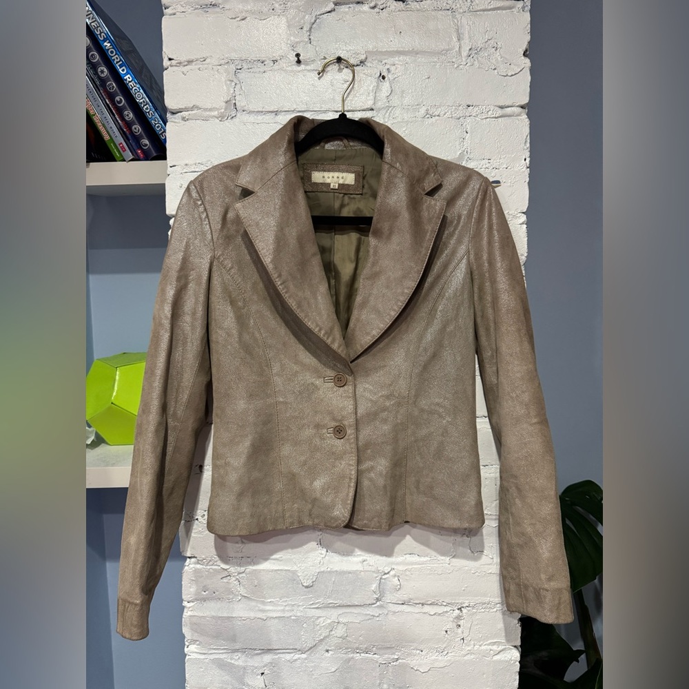 SORBE Soft SUEDE‎ VINTAGE BROWN COAT Women’s XS